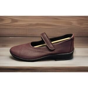 LEFT SHOE ONLY Arcopedico G Bordeaux Red Mary Jane Women sz 4.5 EU 35 Vegan NEW